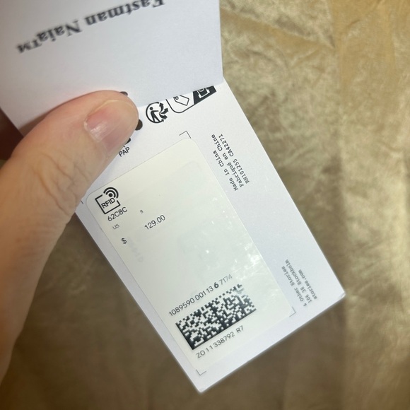 Metallic Long Sleeve Dress with Bell Cuffs - Picture 6 of 6